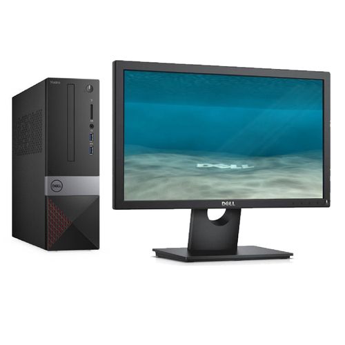 Equipo Dell Sff 3681 Core I3-10100 4gb 1tb Win 10 Pro + Monitor de 18.5"