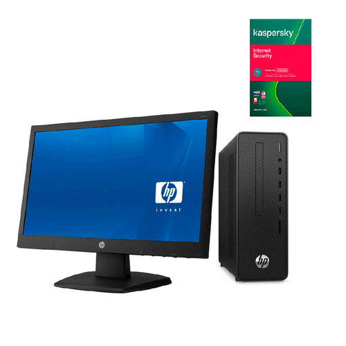 Equipo Hp 280 G5 10100 Core I3 4gb 1tb Win 10 Pro + Monitor 18.5