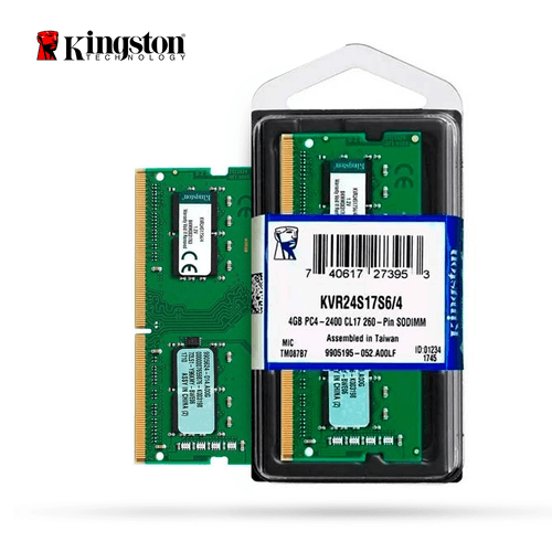 Memoria Ram Kingston 4gb Ddr4 2400mhz Para Portátil