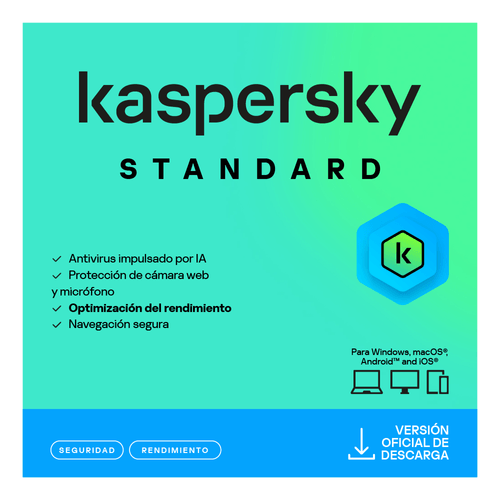 Antivirus Kaspersky STANDARD -[ISCOL]-